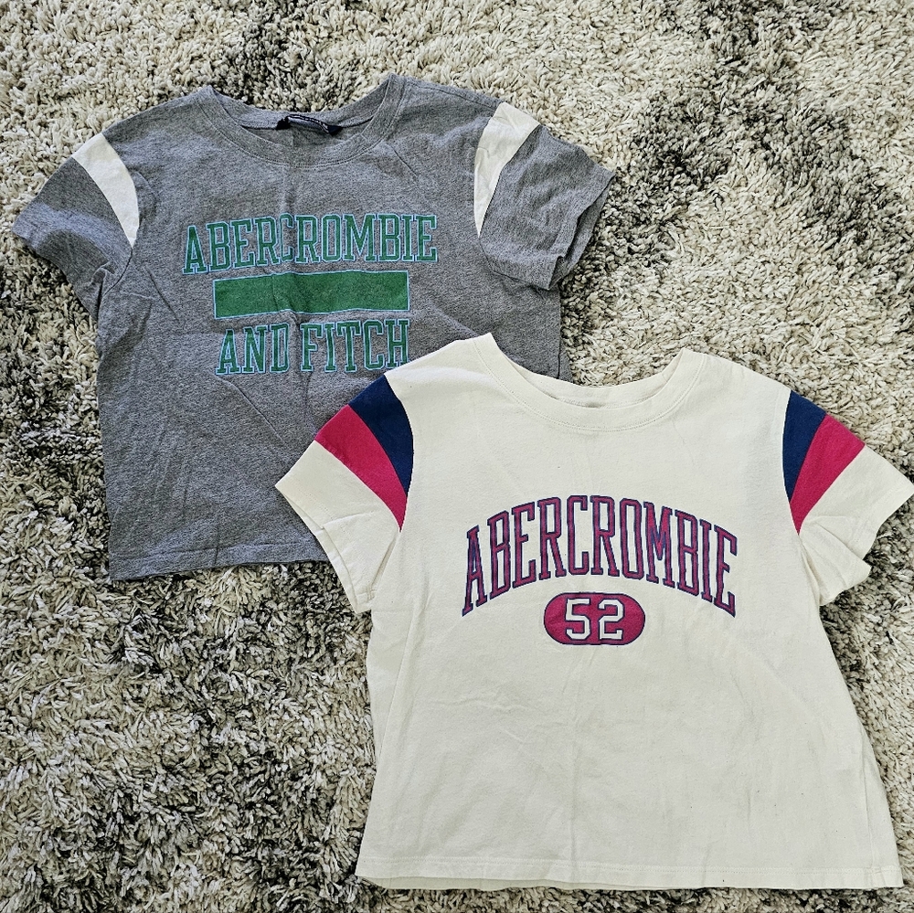 Women's Extra Small Abercrombie & Fitch Varsity Tee Bundle